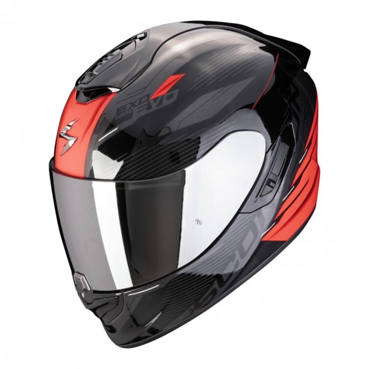 Scorpion EXO 1400 EVO II Air Luma Kapalı Motosiklet Kaskı Siyah / Kırmızı Scorpion EXO 1400 EVO II Air Luma Kapalı Motosiklet Kaskı Siyah / Kırmızı